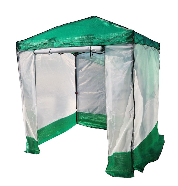 Bache ombrage-voile et anti-insectes pour serre pliable - 245X245 cm