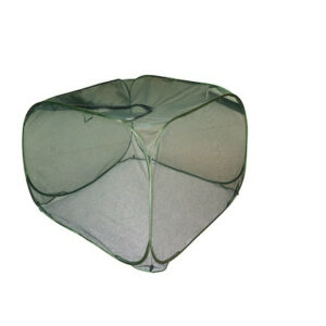 Facil'Serre - mini serre carrée - L.100xP.100xH.75 cm - Filet anti-insectes