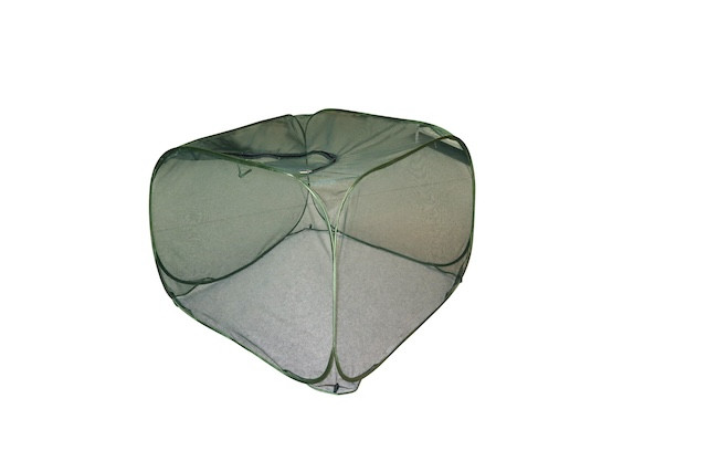 Facil'Serre - mini serre carrée - L.100xP.100xH.75 cm - Filet anti-insectes