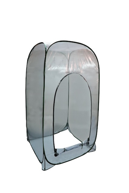 Facil-Serre - mini serre haute - L.100xP.100CMxH.185 cm - Housse en PVC