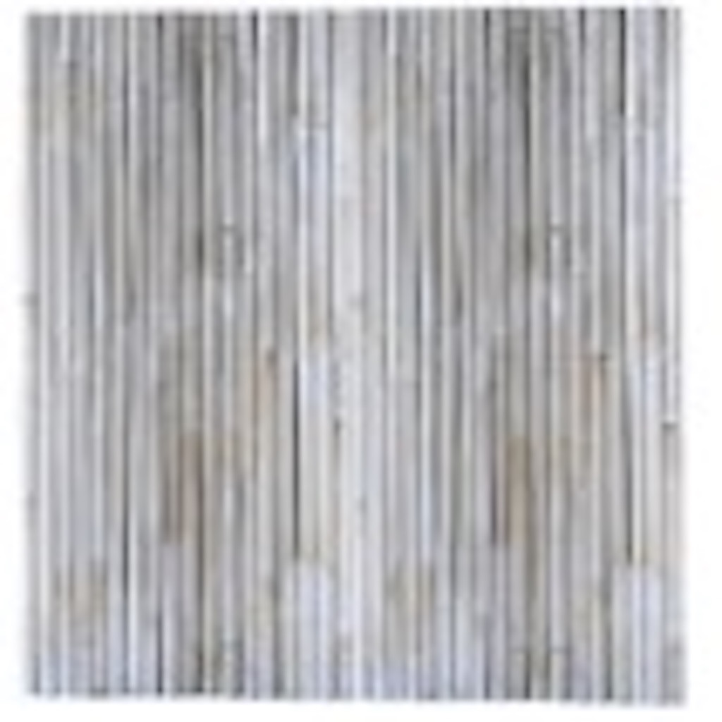Panneau bambou blanchi – Lattes verticales – 180 x 180 cm – Occultant – Finition claire