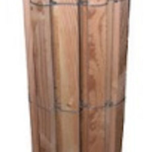Panneau bois Douglas en rouleau – 1,50 x 3 m – Lames 50 mm – Espacement 2 cm – PEFC – Fabrication française
