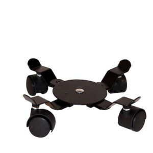 Support de pots - DIA - 24 à 36 cm - epoxy - noir