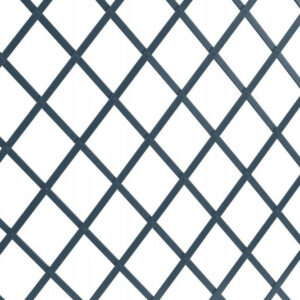 Treillage JANY DECO pvc gris l.0.07 x H.1 x L.2 m