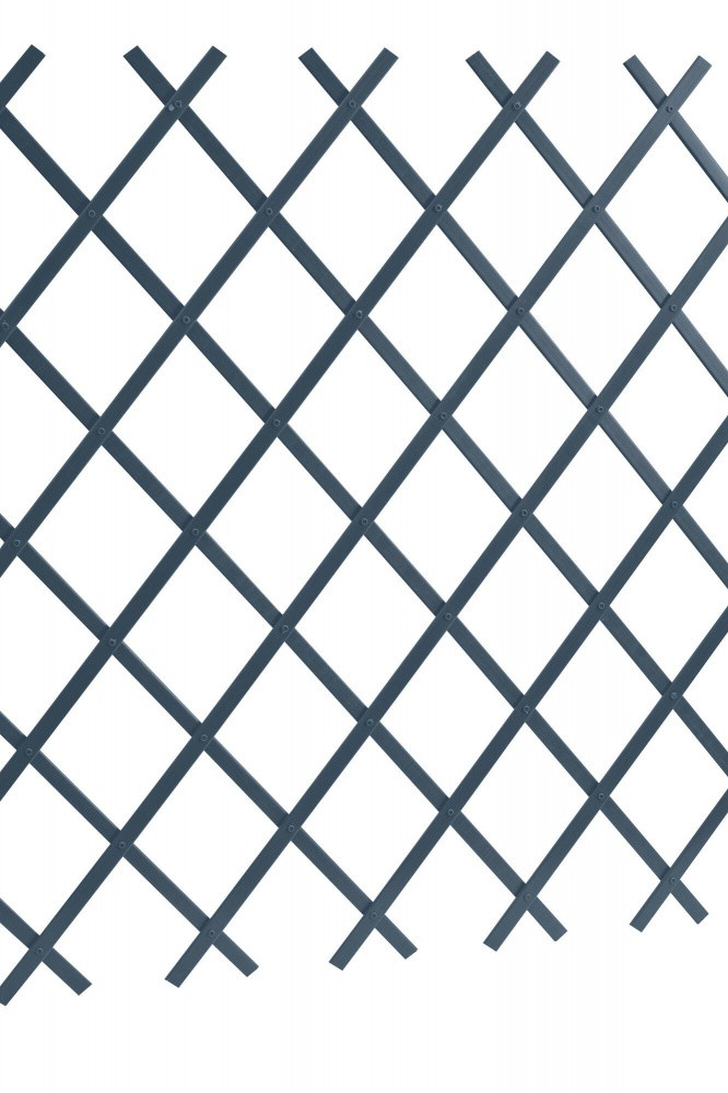 Treillage JANY DECO pvc gris l.0.07 x H.1 x L.2 m