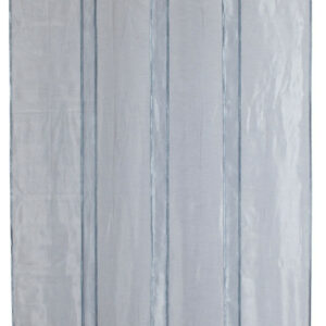 Moustiquaire de porte rideau - Mosquito - 100 x 220 cm - polyester gris 4 bandes