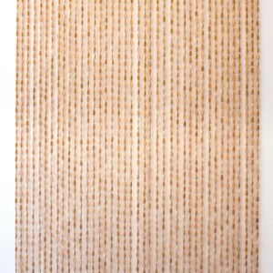 Rideau de porte - Sumatra - 90 x 200 cm - bambou et bois beige 40 bandes