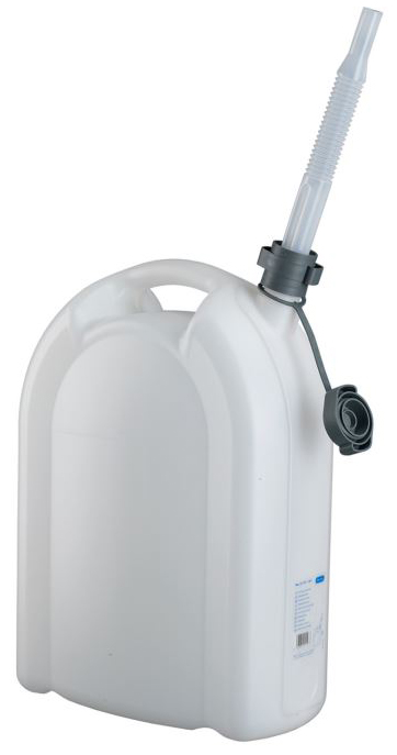 Jerrycan pour eau empilable 20 l avec bec flexible PRESSOL 21 197