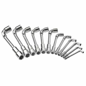 Jeu de 12 clés à pipe débouchées FACOM 75.J12PB 6 pans (7 à 24 mm)