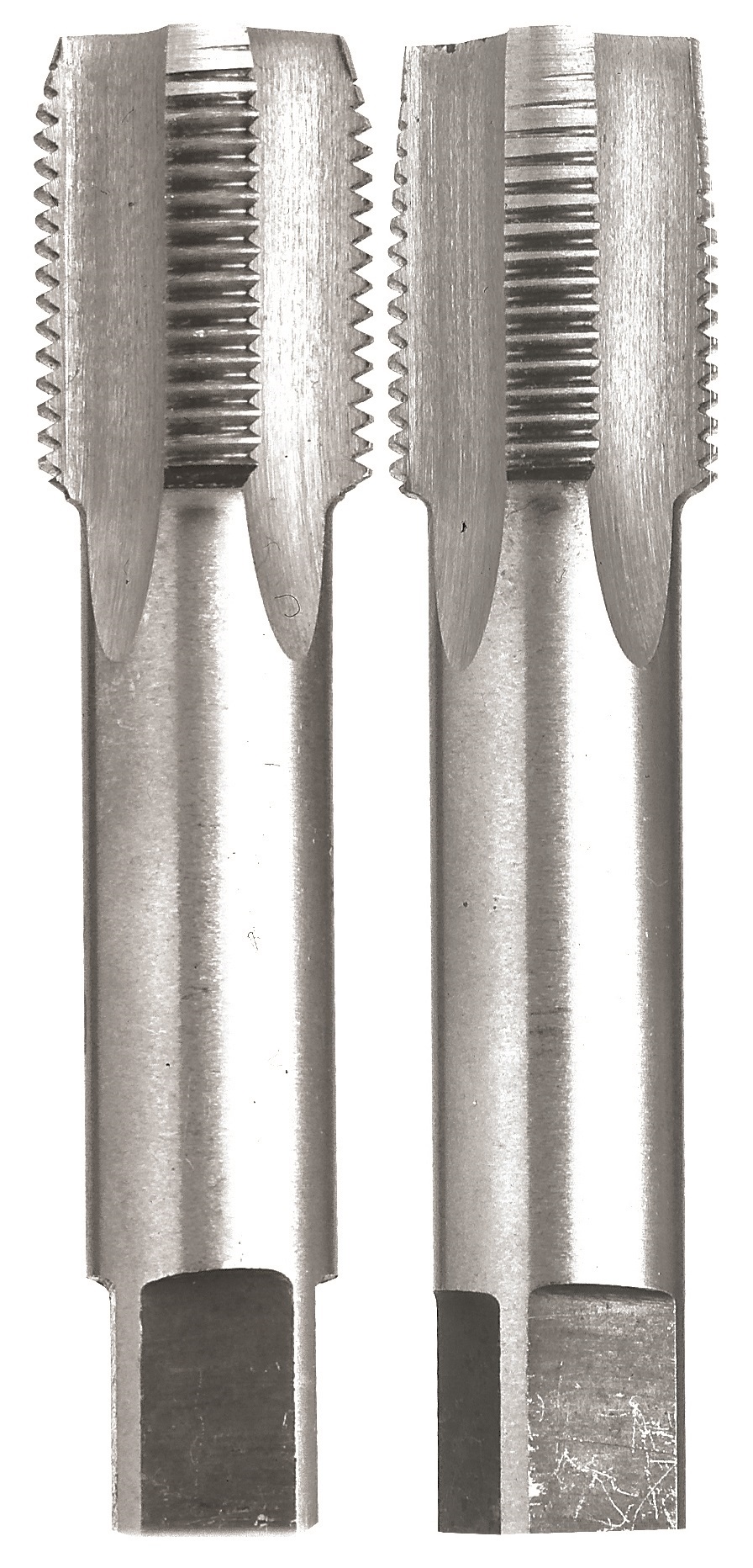 Jeu de 2 tarauds à main HSS gaz 1'' SCHILL 921