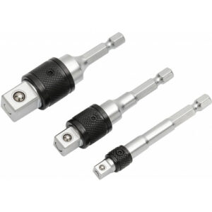 Jeu de 3 adaptateurs de visseuse à verrouillage SAM OUTILLAGE EPM-J3