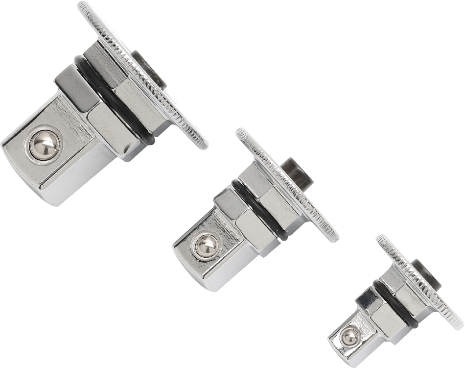 Jeu de 3 adaptateurs pour clés mixtes à cliquet SAM OUTILLAGE RJS-231
