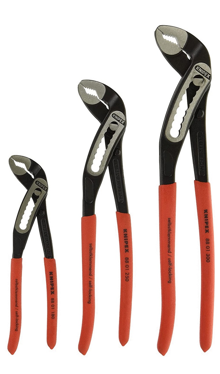 Jeu de 3 pinces ALLIGATOR KNIPEX 00 20 09 V03