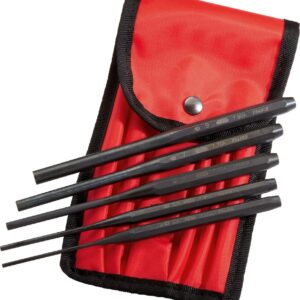 Jeu de 5 chasse-goupilles longs en trousse SAM OUTILLAGE 7-TR5A