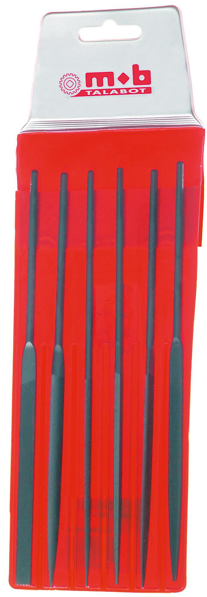 Jeu de 6 limes aiguilles 160 mm MOB OUTILLAGE 0983162001