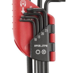 Jeu de 7 clés mâles Torx - Resistorx FACOM 89SR.J7PB