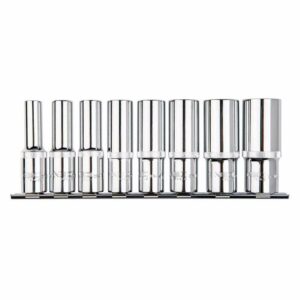 Jeu de 8 douilles longues Spline 1/2 NEO TOOLS 08-650