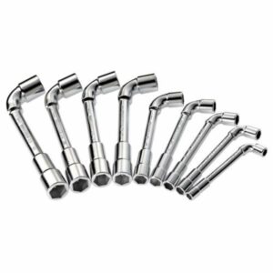 Jeu de 9 clés à pipe débouchées FACOM 75.J9PB (8 à 19 mm)