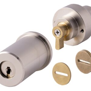 Jeu de cylindre EXPERT PLUS 892 (type POL) longueur 48 mm 4 clés DORMAKABA 35.DZ50+35.AK892.MS