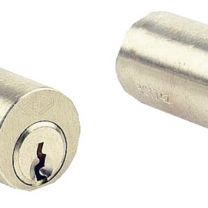 Jeu de cylindre longueur de 60 mm laiton poli pour serrure VEGA fourni avec 3 clés JPM 833760-01-0A