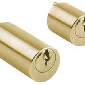 Jeu de cylindres 45 mm laiton poli pour verrou trois clés JPM 835745-01-0A
