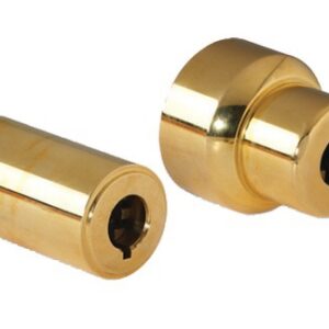 Jeu de cylindres à double pompe pour serrure monopoint horizontale 45 mm à 5 ailettes POLLUX 921500