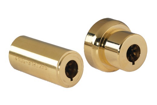 Jeu de cylindres pour verrou double entrée 7 ailettes 50 mm POLLUX 912705