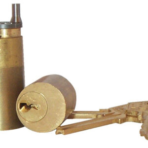 Jeu de cylindres ZENITH pour serrure laiton poli 40 mm ISEO 56370401S.5