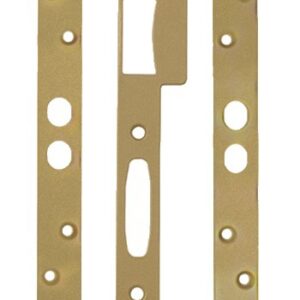 Jeu de gâche pour serrure à larder série 5700 plates bout rond VACHETTE 16634000