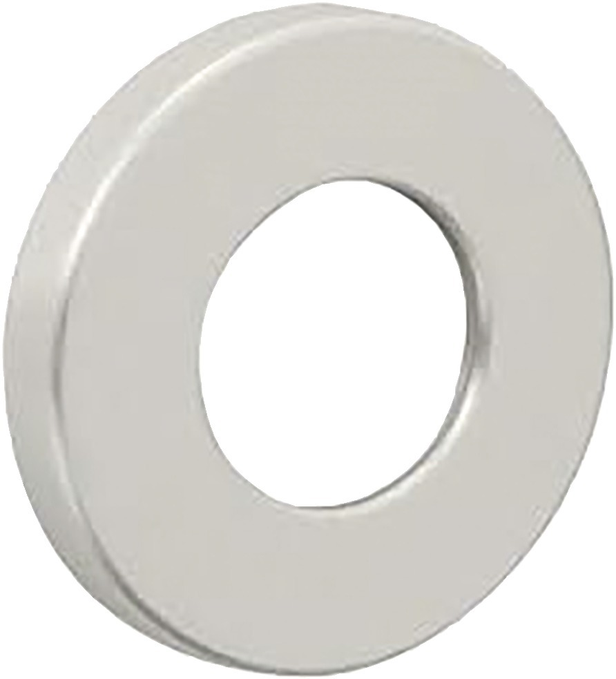 Jeu de rosace 6600 type perçage de 22,5 mm finition argent VACHETTE 39448