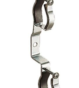 Jeu de support 1'' métallique pour R580/5 GIACOMINI R583Y005