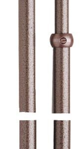 Jeu de tringles pour serrure série 600 à 632 et 63MC marron HERACLES Y8-1005630TGM