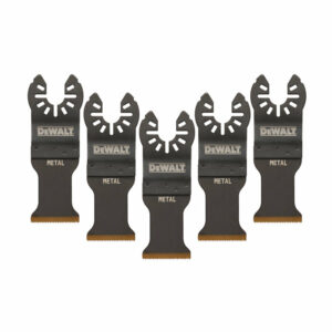Jeu de 5 lames pour métal DEWALT DT20727-QZ - 30x43mm - pour multi-cutter