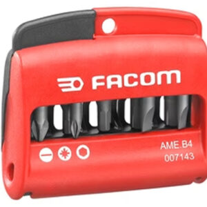 Jeux de 9 embouts de vissage High Perf` avec porte-embouts FACOM AME.B4