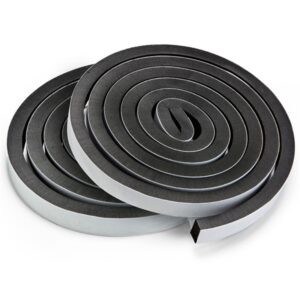 Joint mousse multi-usage 15 X 5 mm rouleau de 10 m noir ELLEN 1000015