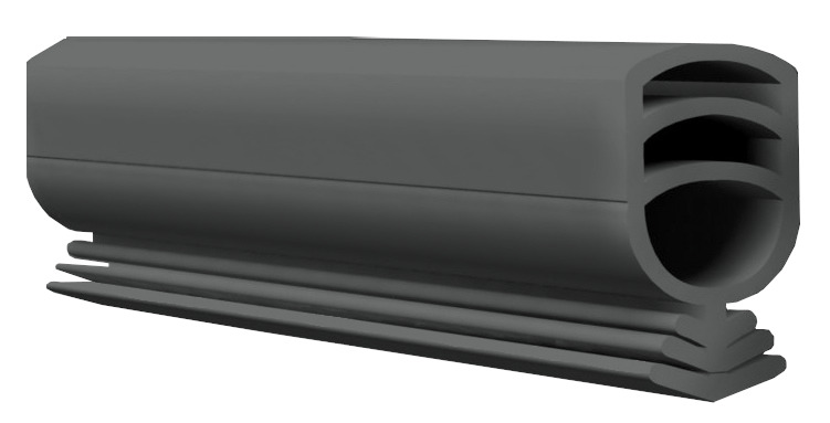 Joint UNIVERSEAL noir pour PVC 25 m ELLEN 6111193