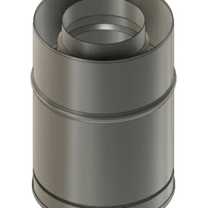 Adaptateur double paroi haut flexible isolé Ø153/213 mm