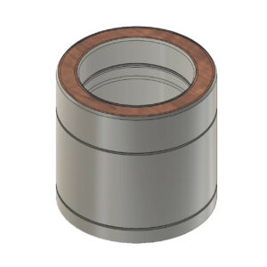 Adaptateur double paroi haut flexible isolé ORION Ø200/260 mm