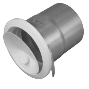 Bouche soufflante réglable directionnelle avec manchette placo - diamètre Ø160