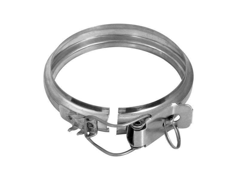 Bride de sécurité pour raccordement de simple paroi - Ø125mm