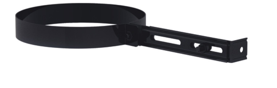 Collier de suspension - Email 0,7mm - noir - Ø80