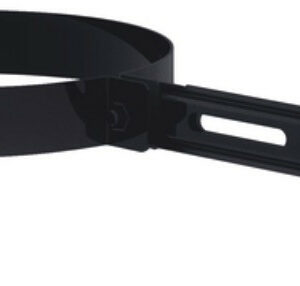 Collier de suspension pour raccordement - Email 0,7mm - noir - Ø125