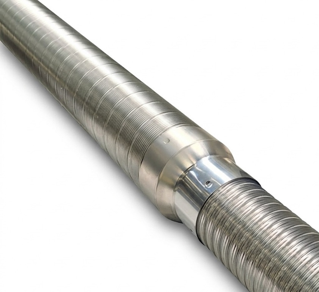 Conduit flexible isolé - Vela Slim - Ø80/116 mm - longueur 6 m - spécial poêle à granulés