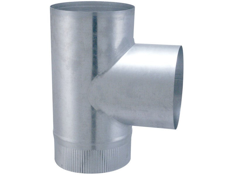 Coude en T de 90° d'angle pour raccordement femelle - modèle POLYFEU - Diamètre 153 mm