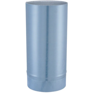 Coude plissé de 45° d'angle et aluminié pour conduit de raccordement - Diamètre 153 mm - modèle POLYFEU