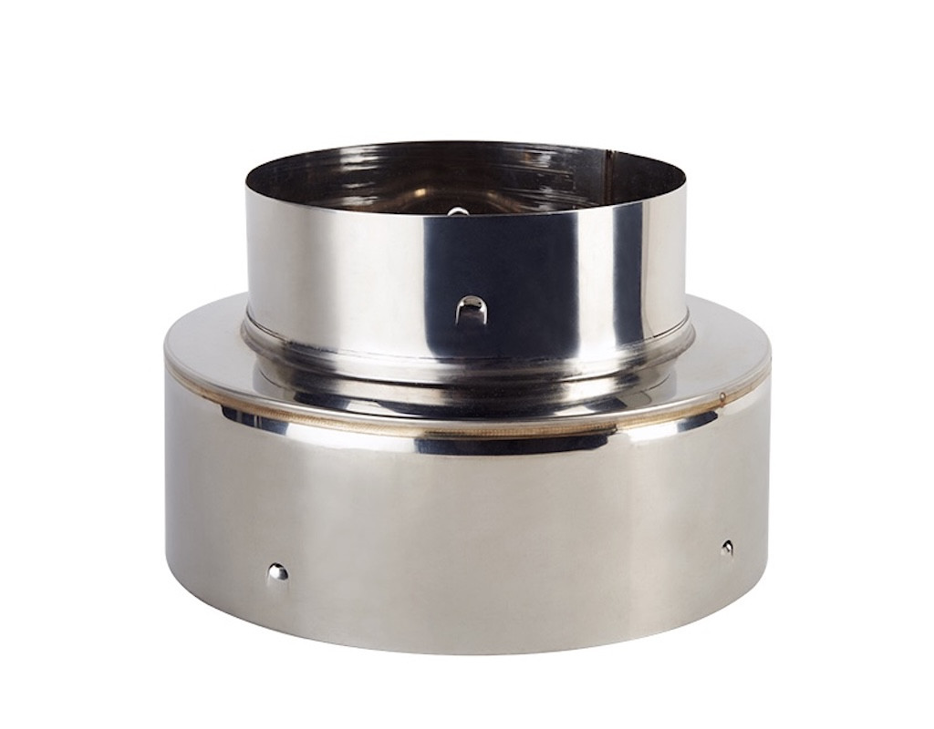 Embout de finition haut/bas pour conduit flexible isolé Ø80/146