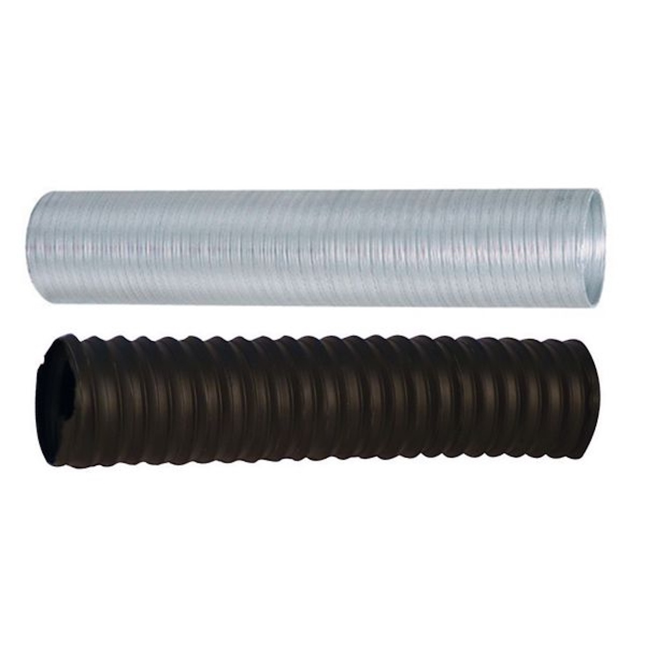 Flexible de ventilation - Apollo Flex - Ø60 mm - longueur 1,5 m - embouts noirs