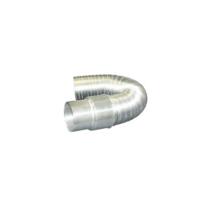 Flexible gaz pour raccordement - 1,5M de longueur extensible - modèle FLEXOR GAZ - diamètre 111/117 mm - livré avec raccord