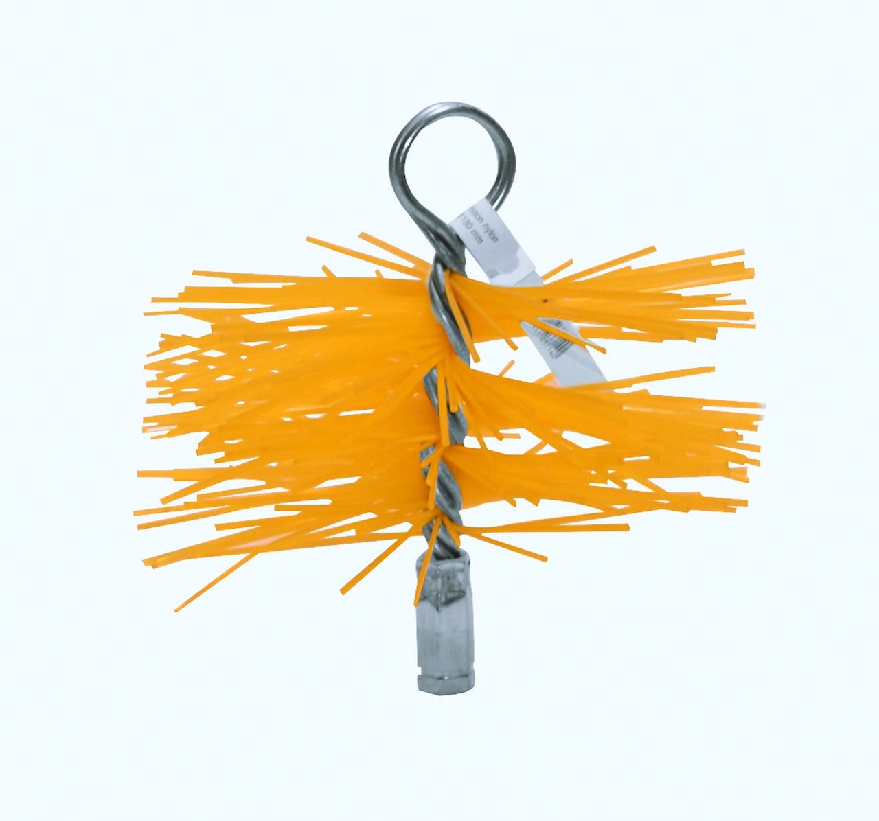 Hérisson de ramonage Brasier nylon Ø150 mm - pas M12/75