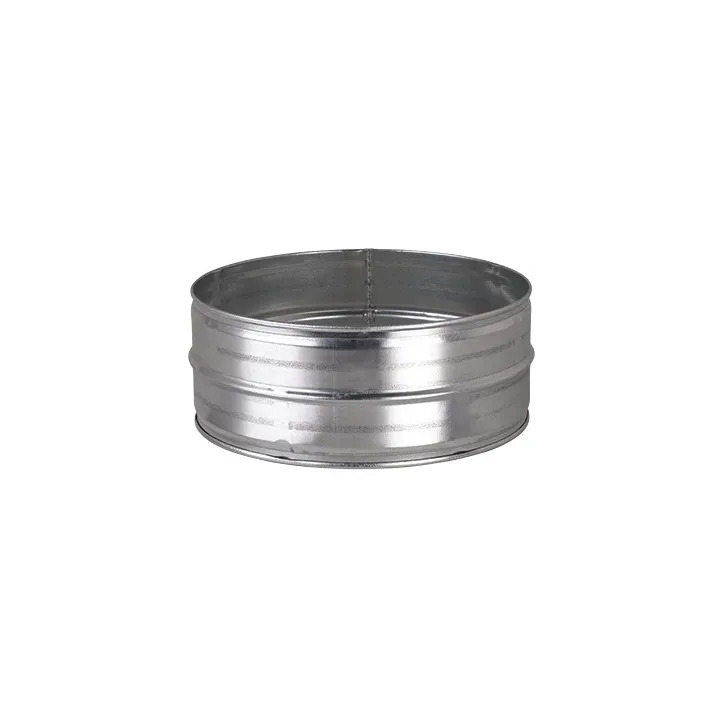 Manchon mâle Galva V pour conduit - diamètre 80 mm - Modèle Flexible Flexor